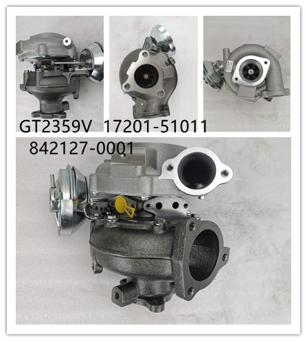 842127-0001 17201-51010D 17201-51011 GTA2359V Turbocharger for Toyota Land cruiser D4D UTILITY V8 VDJ78 / VDJ79 engine 