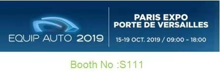 Booshiwheel will attend EQUIP AUTO 2019 in Paris EXPO PORTE DE VERSAILLES -Booth No. S111