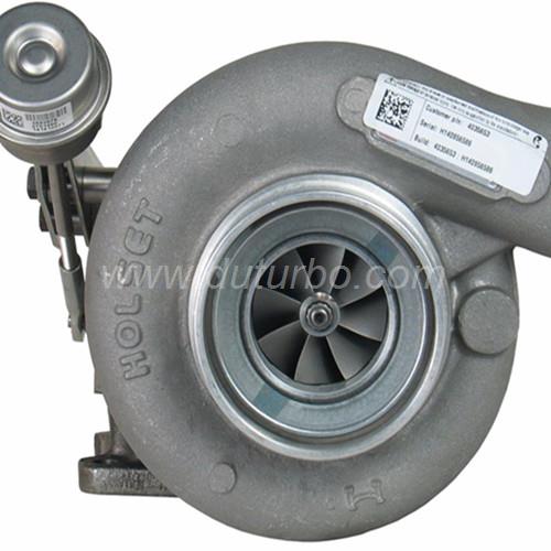 PC300-6 original turbo HX40W Komatsu Turbo 4038421 4038425 4090015 6743818040 4089189 6743-81-8040 turbocharger for  Cummins Industrial Truck IR / KCEC-KCEC with 6C Engine