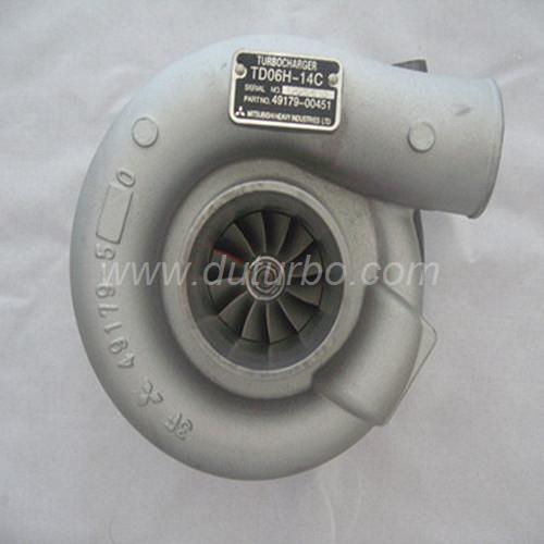 td06h-14c turbo 49179-00451 turbo for caterplliar