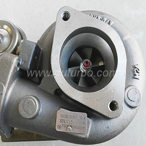 turbocharger for nissan GT1752S Turbo 701196-0007 14411-VB300 14411-VB301 turbo for  Nissan Safari, Patrol with RD28T Engine